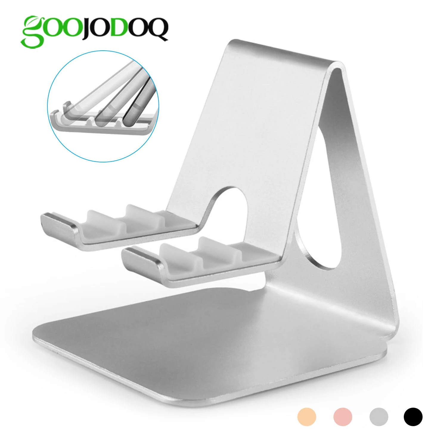 Tablet Stand Adjustable GOOJODOQ  for iPad Stand Holder Desktop Stand Holder Dock for iPad Pro11 2020  2018 Pro 10.5 Air Mini