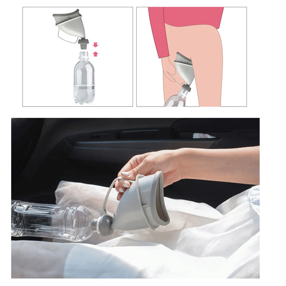 

Писсуар унисекс для взрослых и детей, портативный горшок для использования на открытом воздухе, в дороге, мочи, воронка, мочки, стоячий туалет для мужчин и женщин, портативный писсуар в бутылке