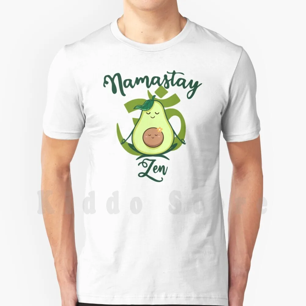 Cute Namastay Zen Avocado T Shirt Men Cotton Cotton S-6xl Namastay Avocado Avocado Yoga Avocado Zen Namastay Zen Namastay Calm