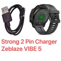 strong Magnetic 2pin charger Charging wire data Cable Tempered Glass Protective Film Clear  for Zeblaze VIBE 5 Smart Watch