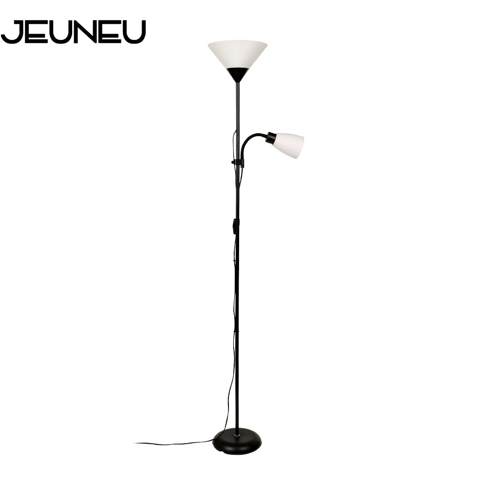 

Modern nordic design 2 lights night Floor Lamp stand Living Room adjustable Hotel Lighting E27 LED AC 110V 220V For Bedroom home