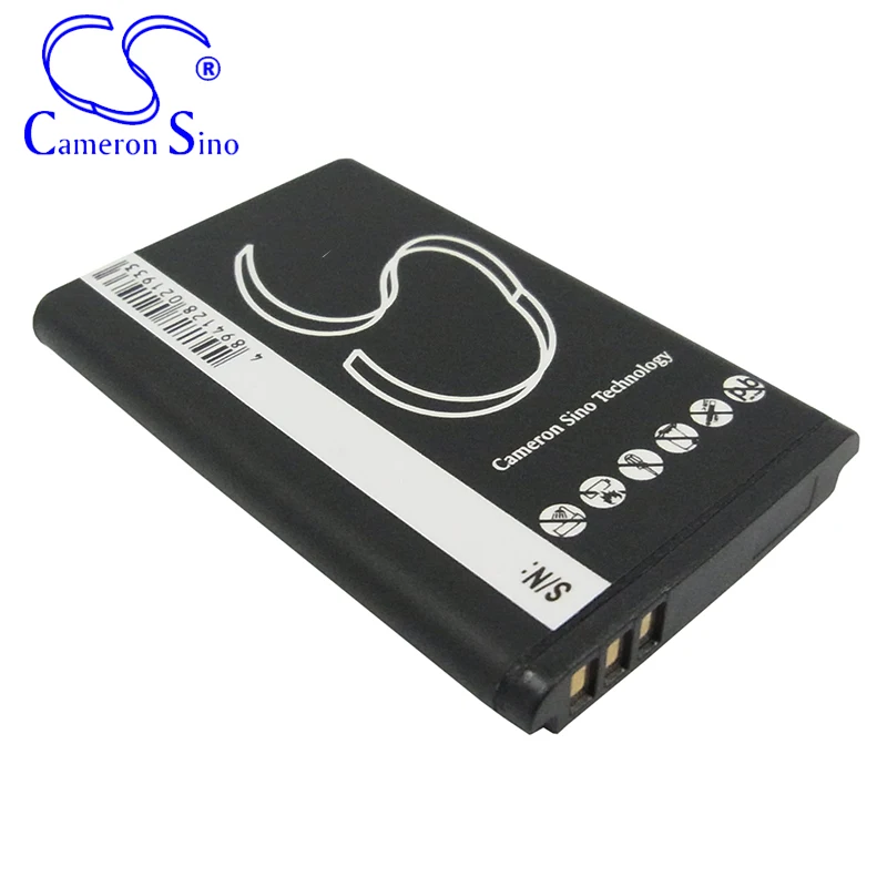 CameronSino แบตเตอรี่สำหรับ Xplova G3 GPS Navigator แบตเตอรี่1100MAh/4.07Wh 3.70V Li-Ion สีดำ