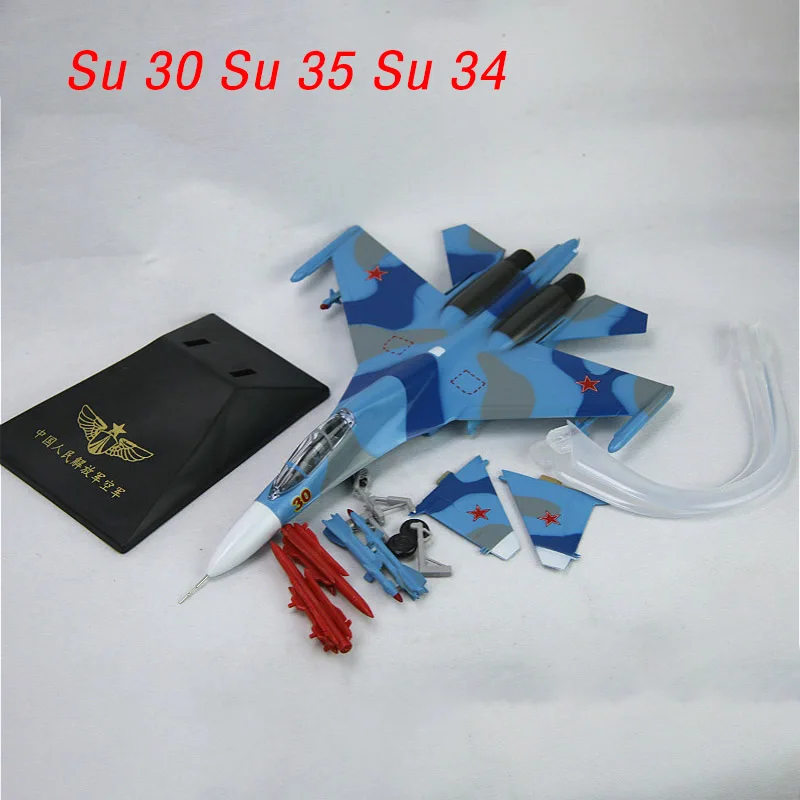 Plastic Airplane Model 1:72 Scale Fighter Plane Su 30  35  34 Static Display   Collection Adult Gift Boys