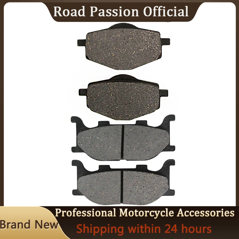 Road Passion Motorcycle Front & Rear Brake Pads For YAMAHA TDR125R TDR 125 R TDR125 125R 4GW GX1  1993-2003