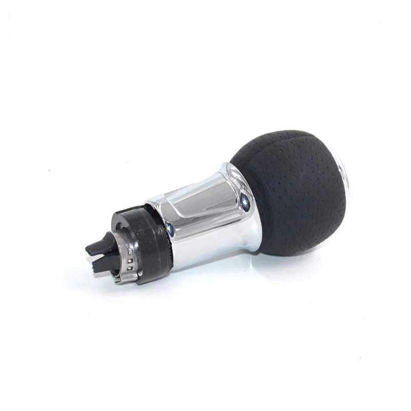 12mm for Audi A3 shifter knobs Sliver Ring 5 speed 6 Speed Gear Shift Knob Lever CNWAGNER Car Accessories