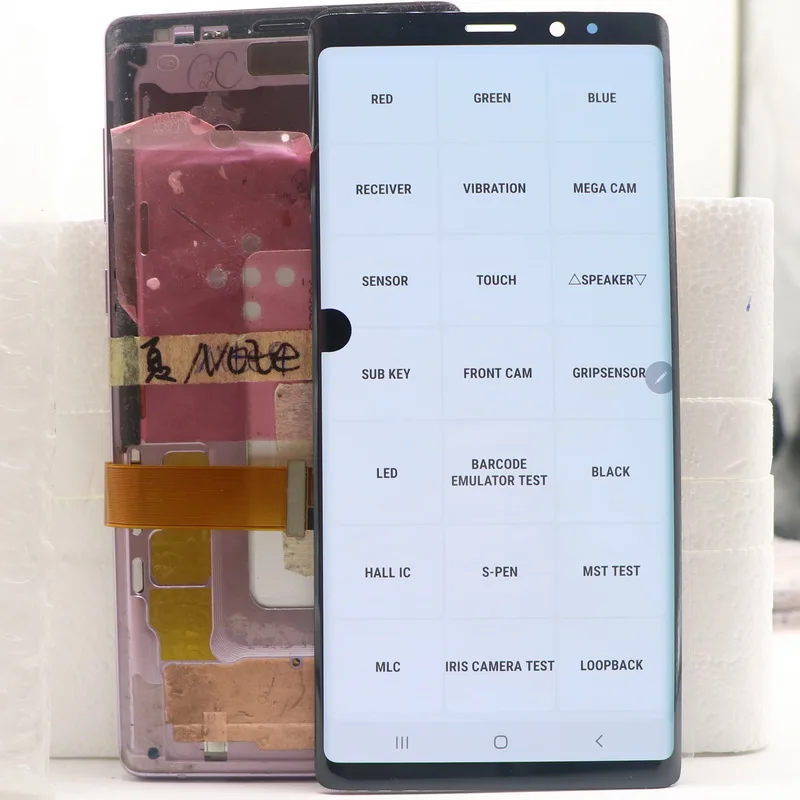 SUPER AMOLED Note9 LCD For SAMSUNG GALAXY Note 9 Lcd Display N9600 SM-N960D SM-N960F LCD Touch Screen Digitizer Assembly