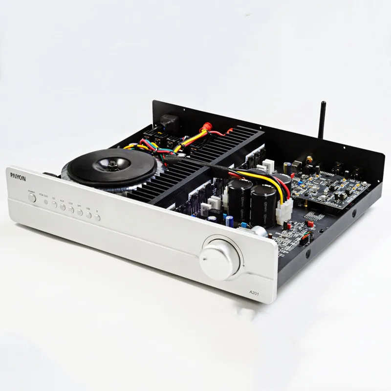 

New A201 Multifunctional Integrated Hifi Power Amplifier Hi-Fi Audiophile Amplifier/Output Power: 80Wx2 / 8Ω; 120Wx2 / 4Ω