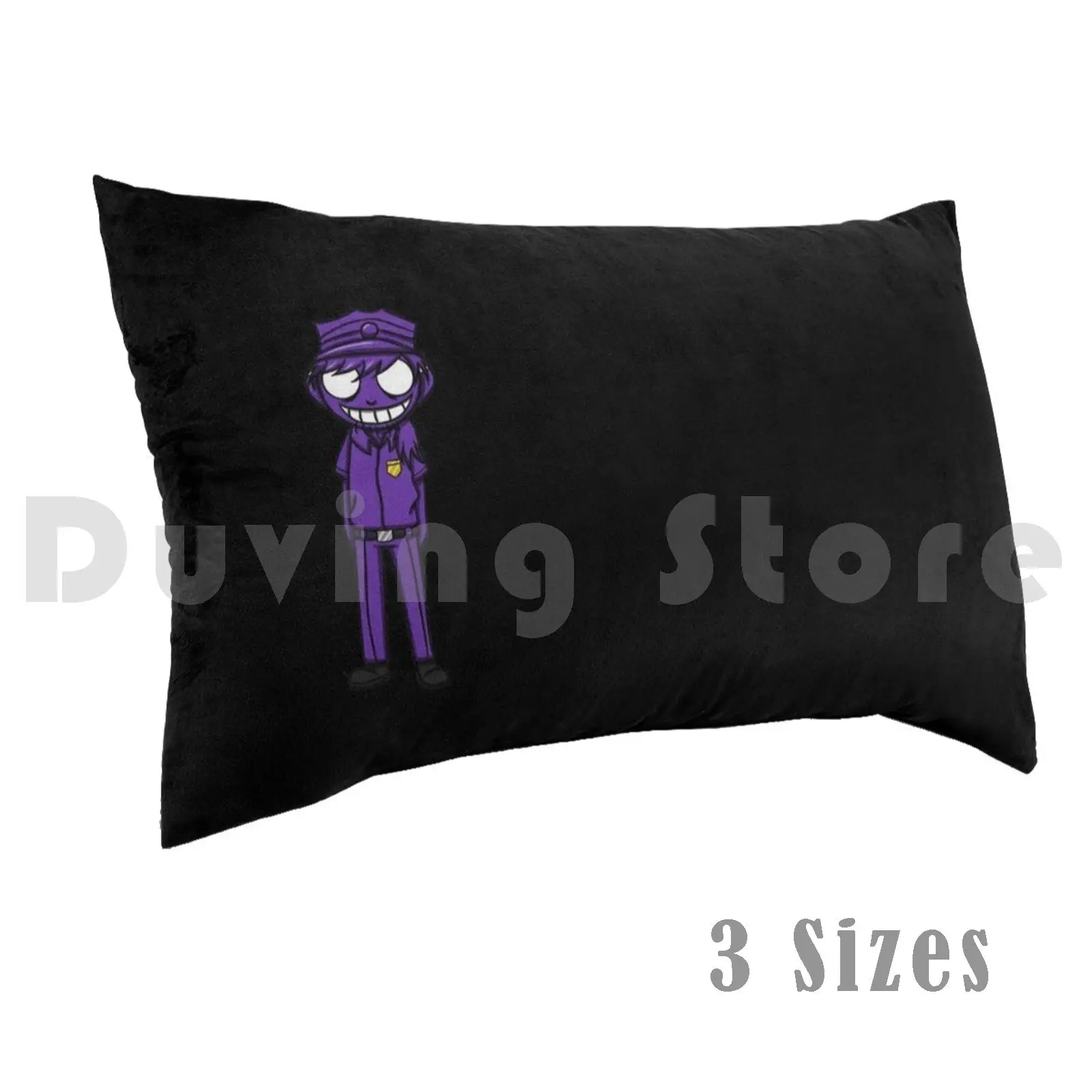 

Фиолетовая наволочка Guy-Chibi с принтом 50x75 Purple Guy Fnaf Five Nights At Terror Видеоигры