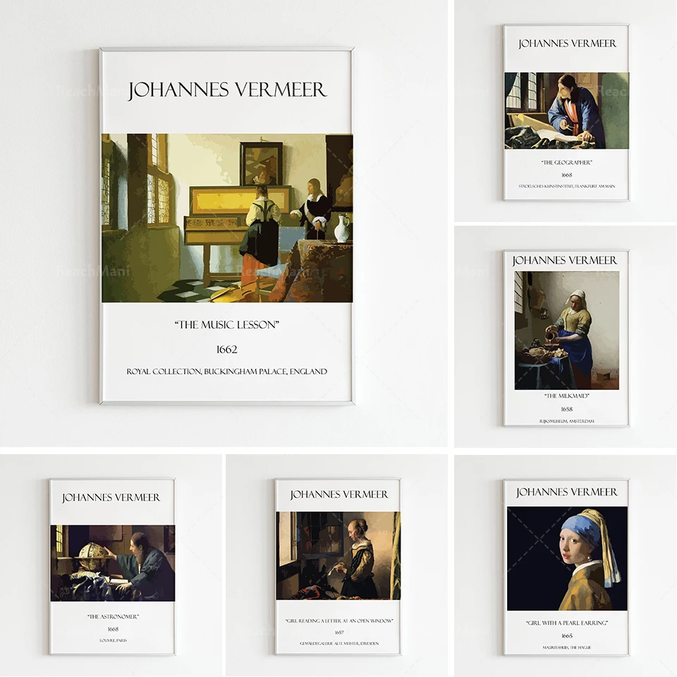 

Johannes Vermeer, posters, printing | wall art | home decor