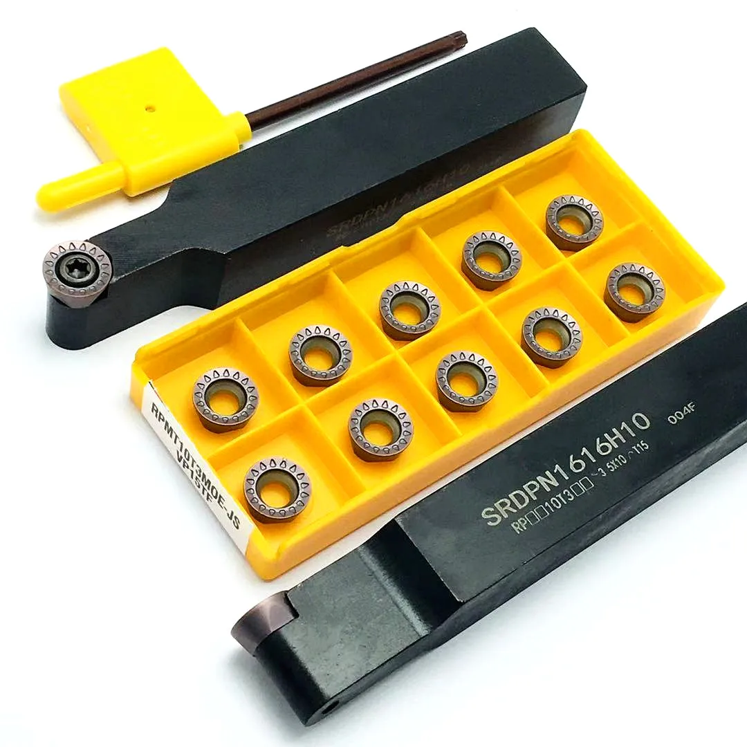 SRDPN1010H10 SRDPN1212H10 SRDPN1616H10 turning tool holder boring bar CNC outer tool holder RPMW1003 RPMT10T3MO R5 tool holder