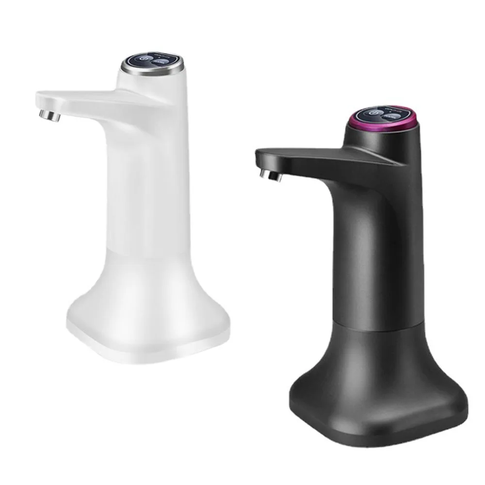 Xô Đựng Chai Nước Báo Chí Bơm Xả Điện Uống Sạc USB Tự Động Di Động Với Đế Chế Độ Cảm Ứng Tắt Mở Thông Minh