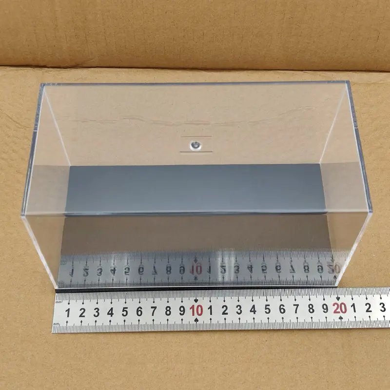 Motorcycle Model Acrylic Case Stand Toys Car Display box Transparent Dustproof Storage Boxes 20cm L,11.7cm H