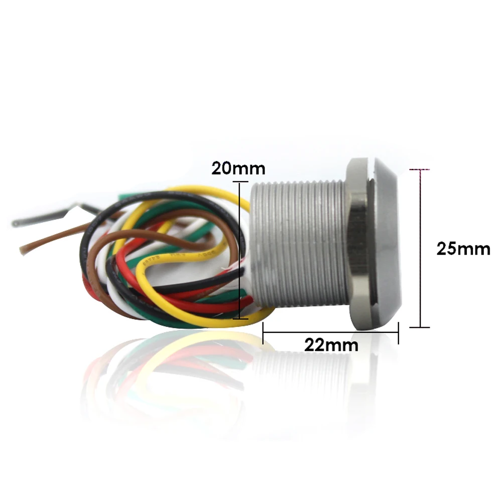 RFID Card Reader Small Mini New metal Access Control IP65 Waterproof 13.56MHZ Micro Access Control Card Reader with WG26 / 34