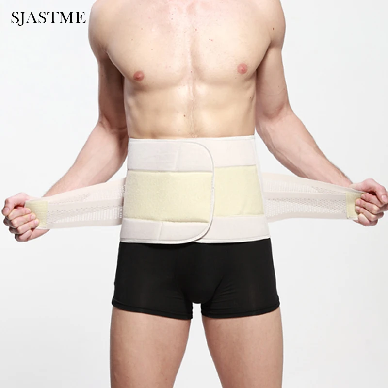 

Men Waist Trainer Belt Workout for Body Weight Loss Fitness Trimmer Abdomen Fat Burning Girdle Back Support Body Shaper Corset