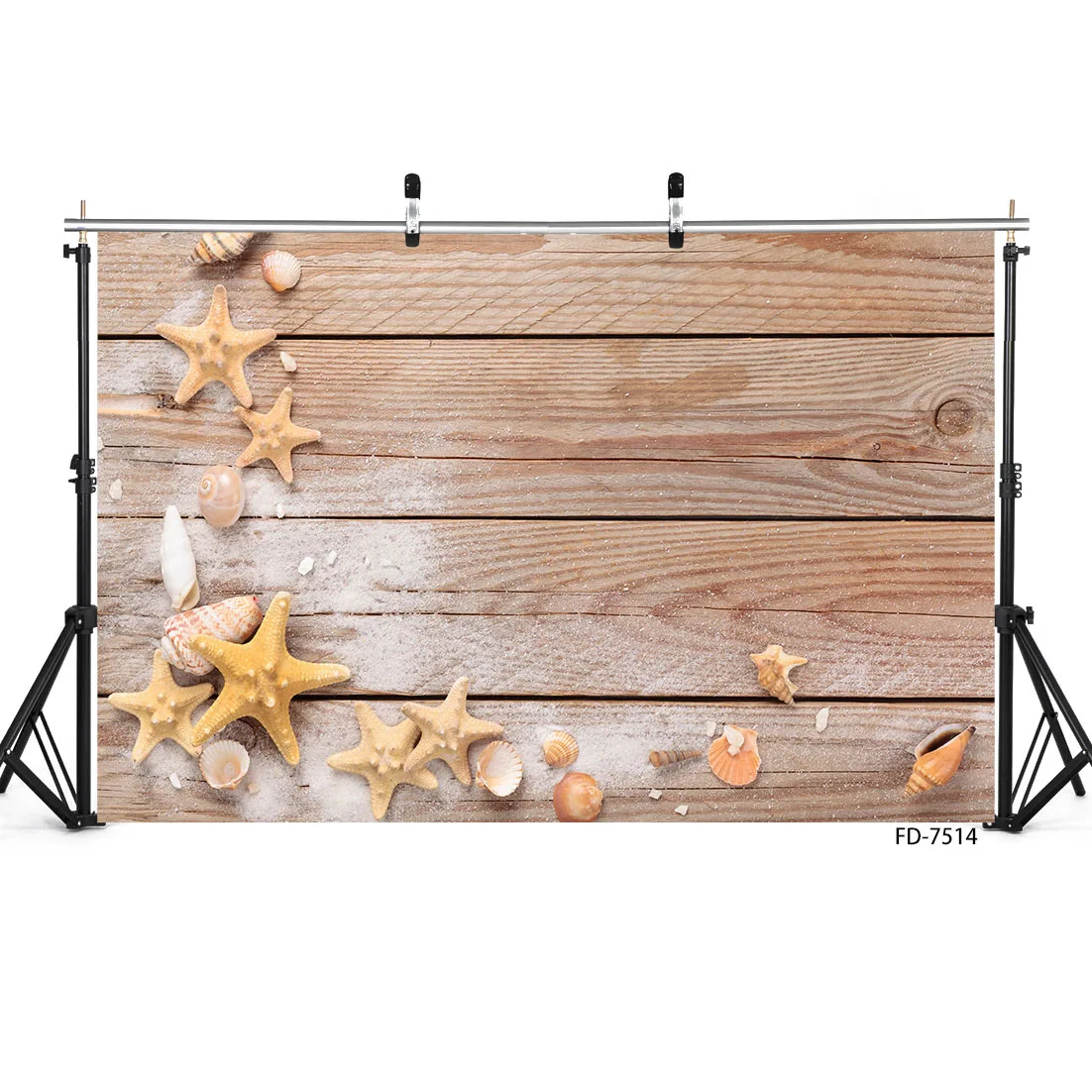 لوحة رملية لشاطئ البحر قذيفة محارة خشبية خلفيات تصوير فيني ستارة خلفية للتصوير بالاستوديو للأطفال استحمام الطفل مكالمة صور