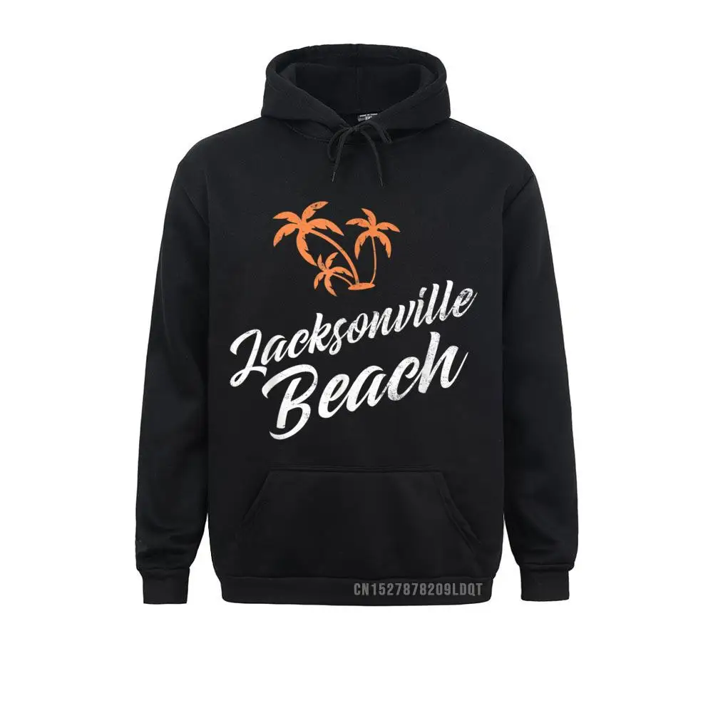 

Jacksonville Beach Family Vacation Florida Plain Long Sleeve Design Sweatshirts Men Hoodies Hoods Father Day