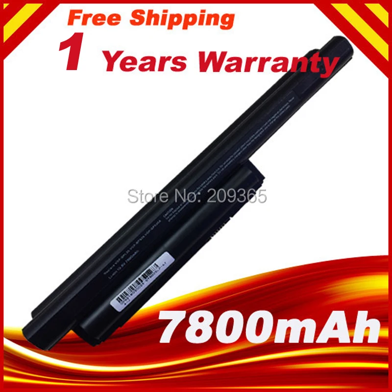 

6600mAh VGP-BPL26 VGP-BPS26 VGP-BPS26A Laptop Battery For SONY VPCCA C CA CB EG EH EJ CB VPCEG VPCEH VPCEJ VPCCB