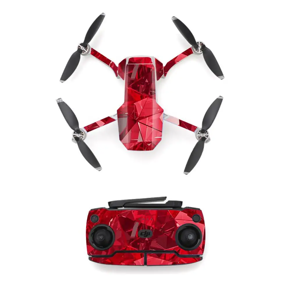 Gule Style Waterproof skin Sticker for DJI Mavic Mini Drone And Remote Controller Decal Vinyl Skins Cover 5 Styles Available