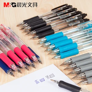 12PCS M&G BP-8106 Multicolor Ballpoint Pen Press Ballpoint Pen Office Student Exam Wholesale