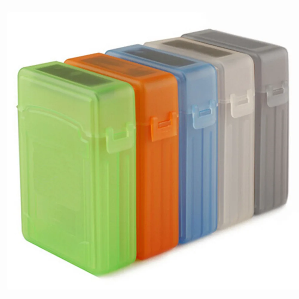 

Bevigac 2.5 inch IDE SATA HDD Protective Case Hard Drive Storage Box Shell Plastic New High Quality Portable Dual Layer Cover