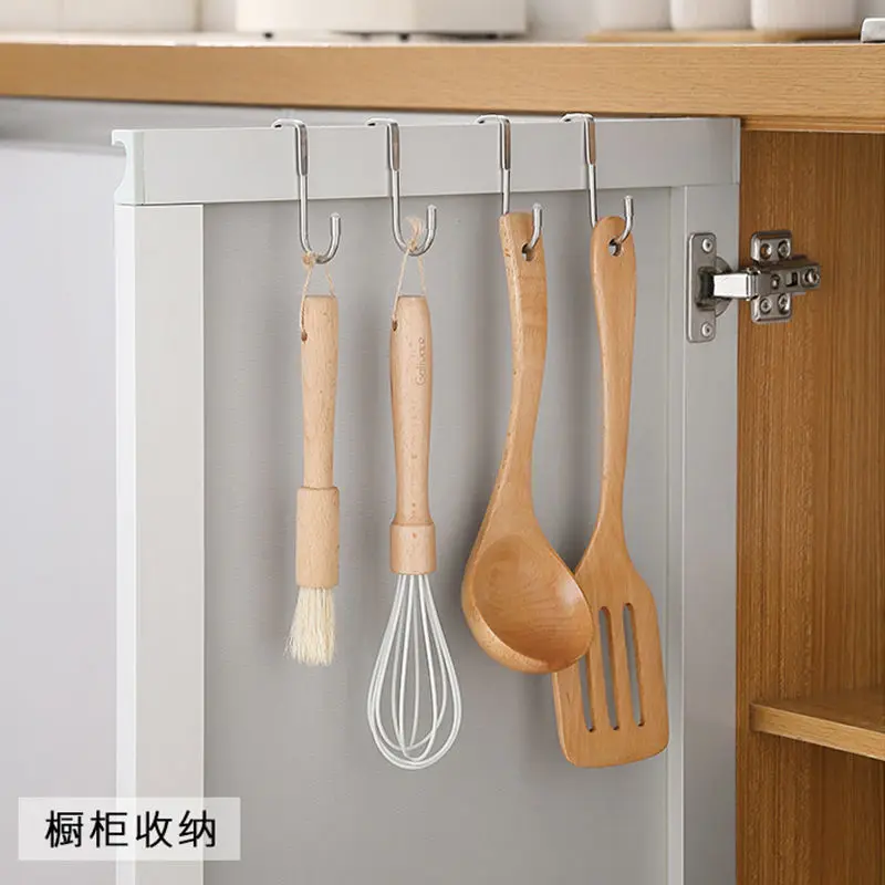 Appendiabiti porta in acciaio inossidabile 304 gancio posteriore cucina a forma di S cappello da bagno asciugamano appendiabiti appendiabiti piccolo gancio-visiawu