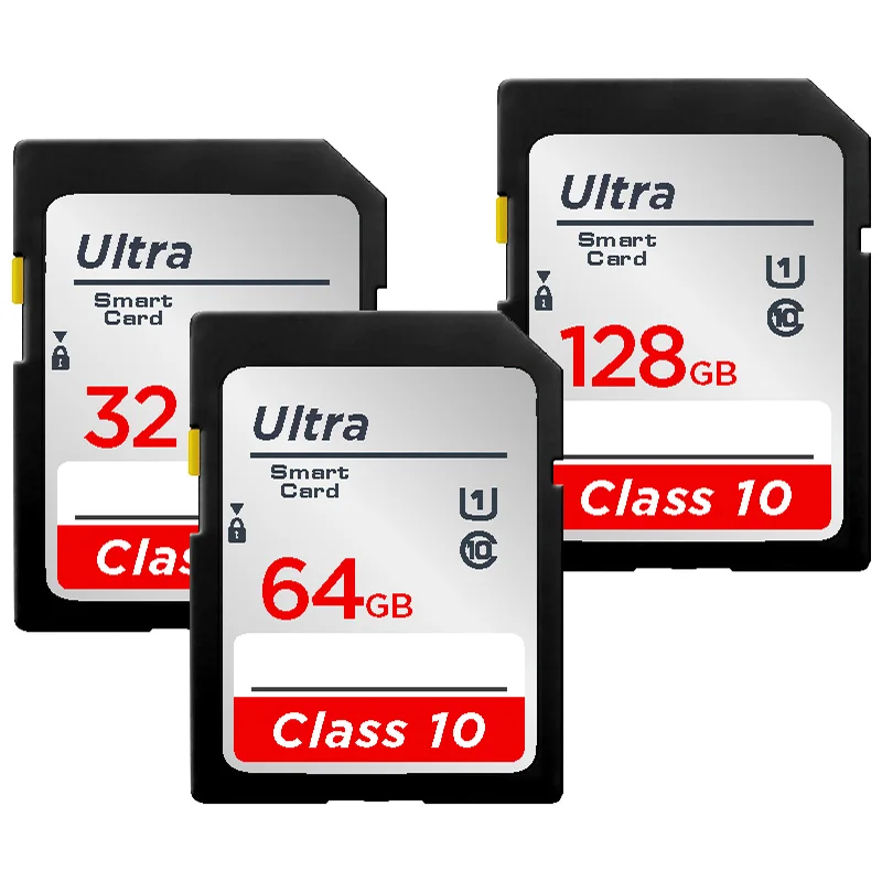 Camera Memory Card 32GB Class 10 High Speed 64GB 128GB 16GB UHS-1 Professinonal Flash Card For Camera