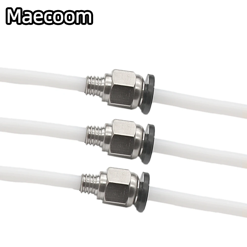 Maecoom 5 متر 10 متر PTFE أنبوب الأنابيب ل V5 V6 J-رئيس hotip بودن الطارد طابعات ثلاثية الأبعاد أجزاء 1.75 مللي متر 3 مللي متر خيوط ID 2 مللي متر 3 مللي متر 4 مللي متر أنبوب