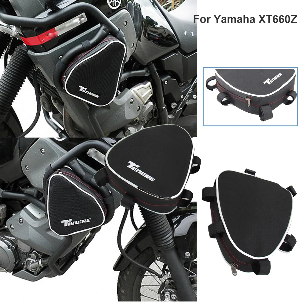 

Motorcycle Frame Crash Bars Waterproof Bag Bumper Repair Tool Placement Bag For Yamaha Tenere 660 XT660Z XTZ660