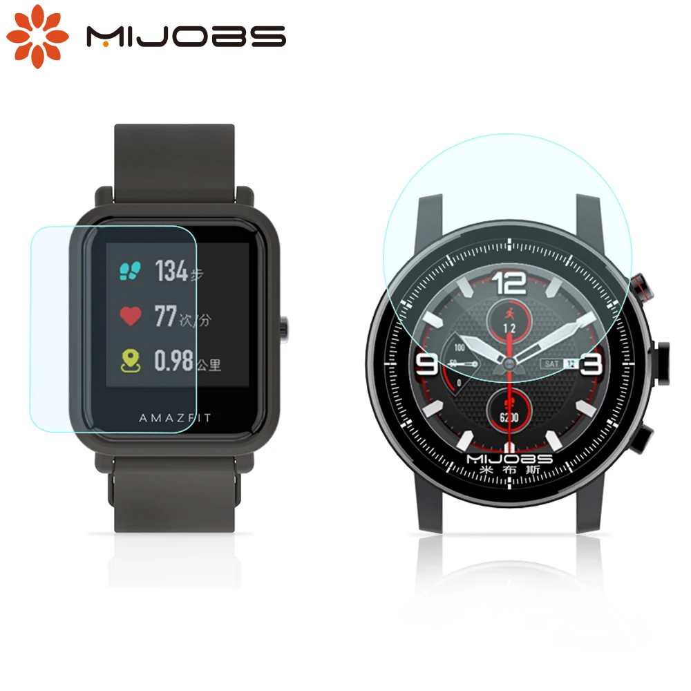 For Huami Amazfit Bip Screen Protector PACE Lite Youth Smart Watch Ultrathin Anti-Explosure Soft TPU Protective Film Cover