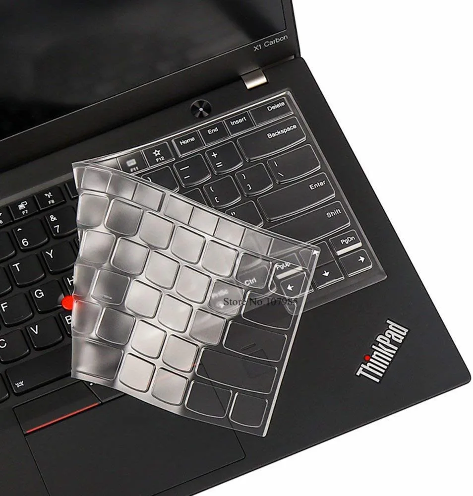 TPU 14 inch Laptop Keyboard Cover Protector For Thinkpad X1 Carbon / New S2 2018 E490 R490 E495 T495 T490 T490S R480 A485 A475