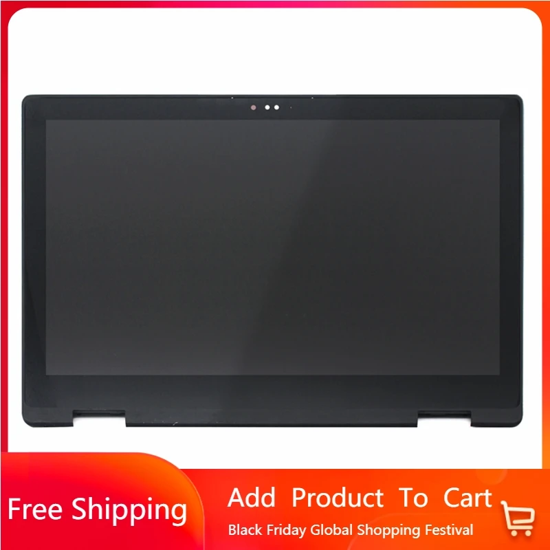 

15.6 Inch LCD Touch Screen Digitizer Assembly for Dell Inspiron 15 7569 7579 P58F P58F001 FHD 1920*1080 With Frame Display