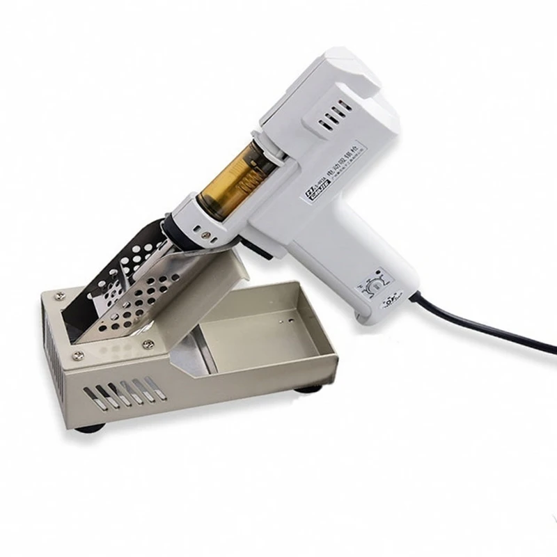 110V /220V Điện Hút Chân Không Hút Thiếc Loại Bơm Hàn Hút Súng Làm Nóng Core Hút Tín S-993A Đèn Pin Lõi Sắt core 100W
