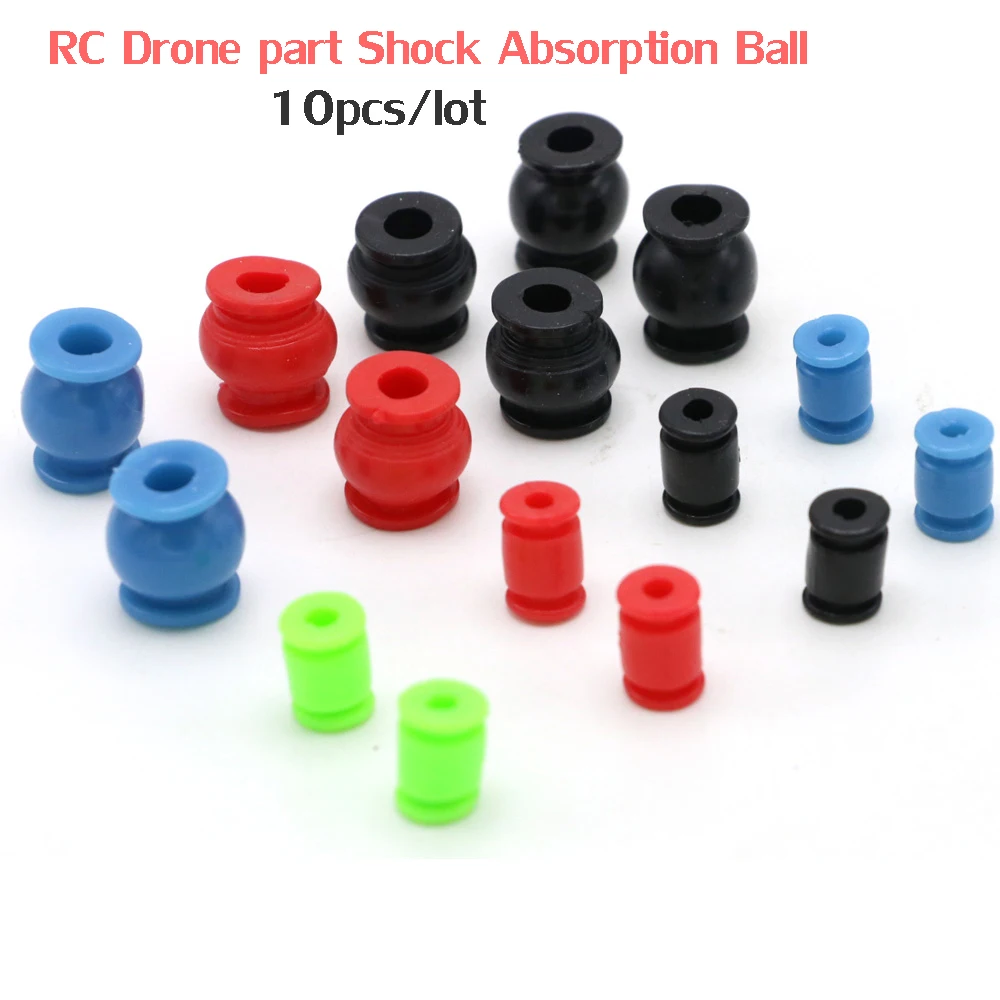 10pcs/lot Anti Vibration Rubber Damper Balls For F4 F7 Flight Controller Soft Mount Silicone Silencer Shock Absorption Balls