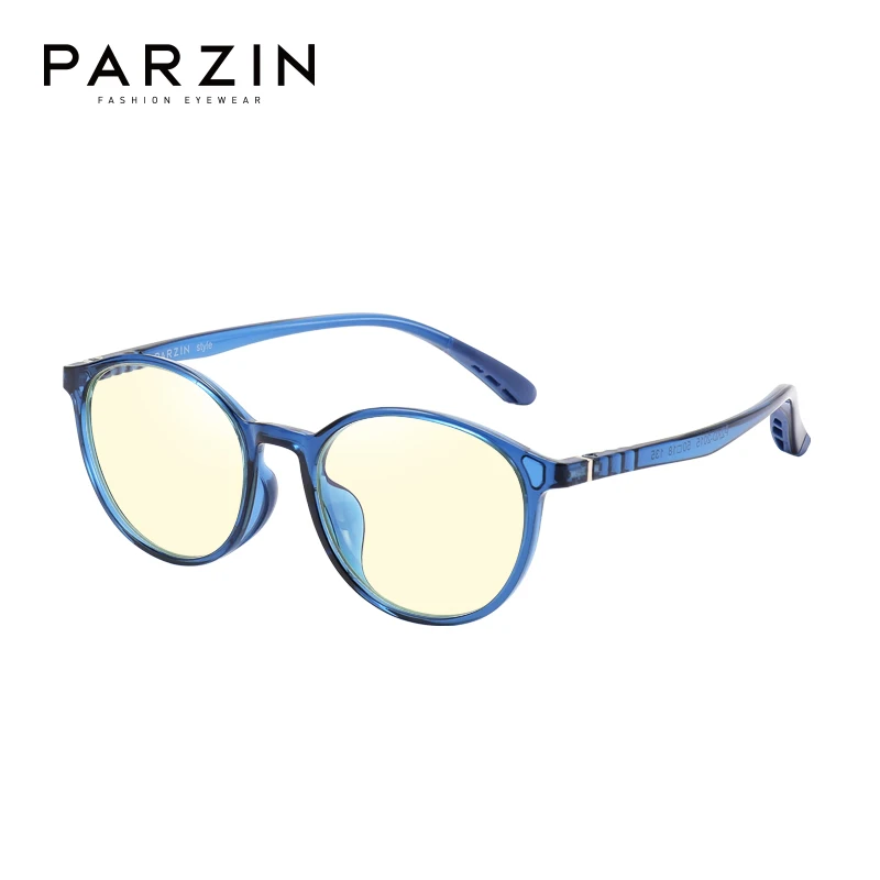 PARZIN TR90 Blue Light Glasses Frame Kids Students Retro TV Computer Glasses Boys Girls Eyeglasses Lentes Para Computadora 2015