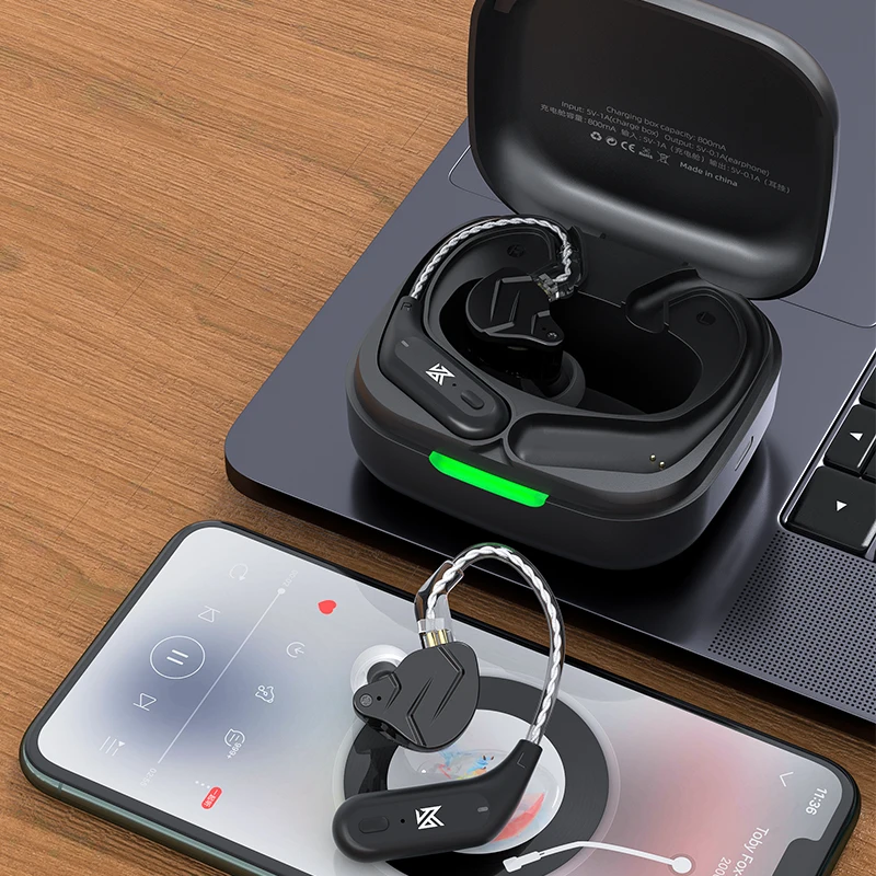 KZ AZ09 HD Bluetooth ワイヤレスアップグレードケーブルイヤホン