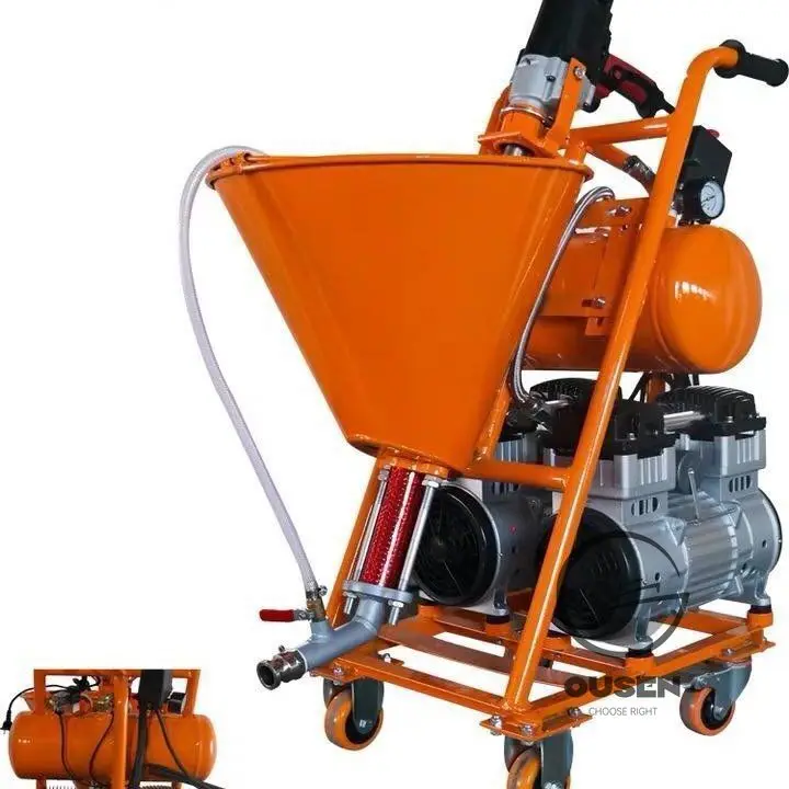 Putty Electric High Pressure Spraying Machine Grouting Machine  Cement Waterproof Mending Leakage Paint Plaster Putty Sprayer