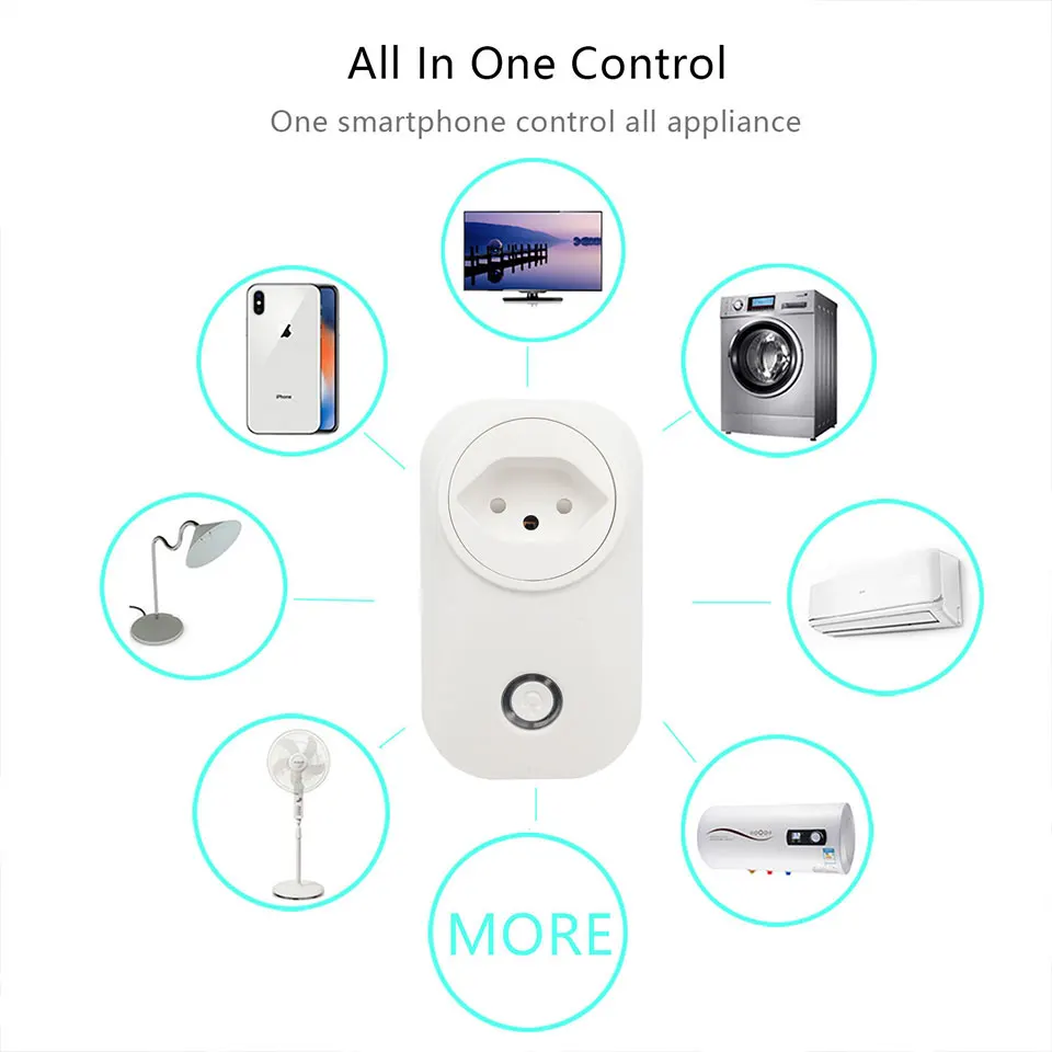 Switzerland Smart Plug Wifi Socket Swiss 16A 3500W Power Monitor CH Outlet Tuya Life Works With Alexa Google Home