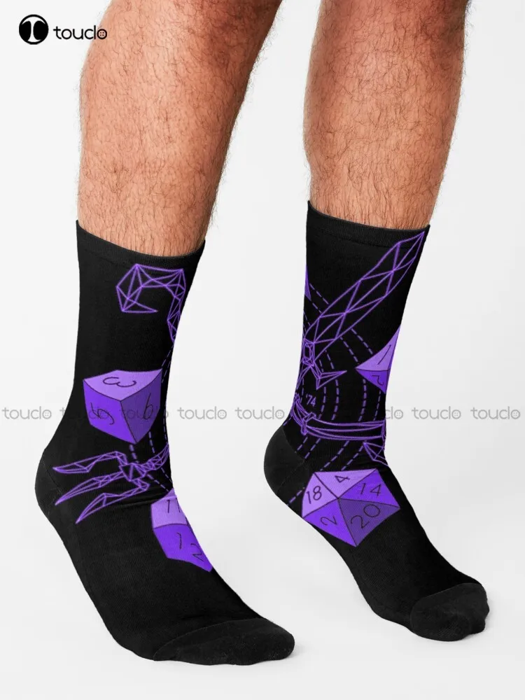 New Roleplayer - Choose Your Purple Weapon Socks Socks For Men Personalized Custom Unisex Adult Socks Teen Socks