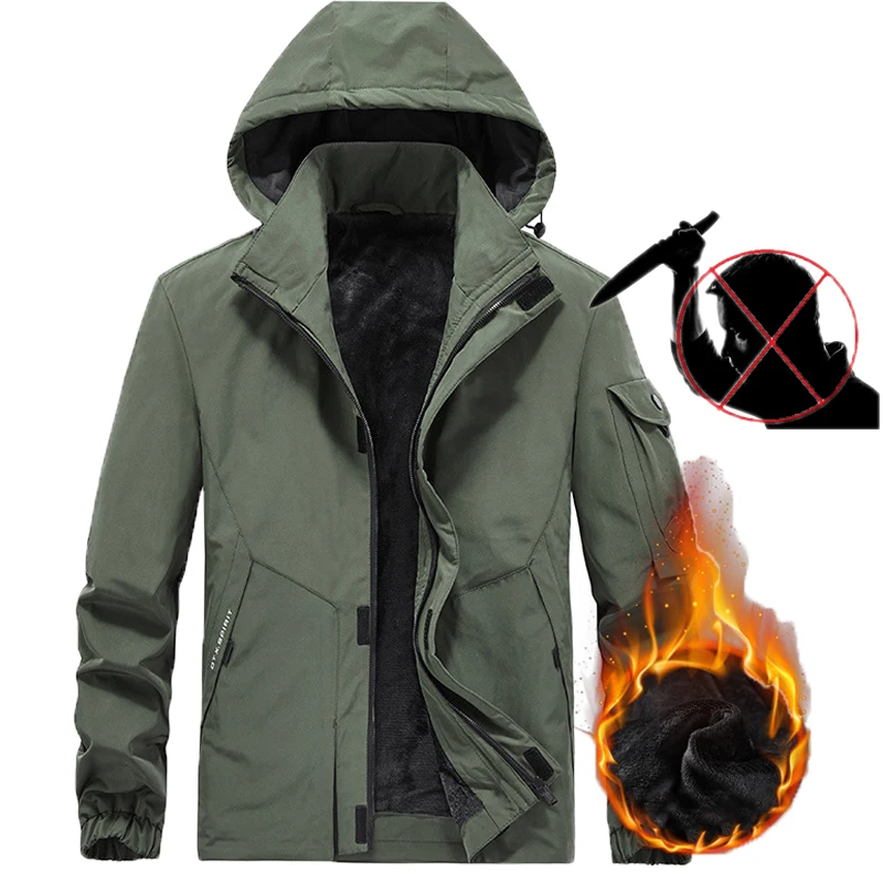 Self Defense Anti Cut Jacket Stealth Stab Anti Knife Cut Resistant Stealth Tactic Jacket Security Protection Stab Proof Coats