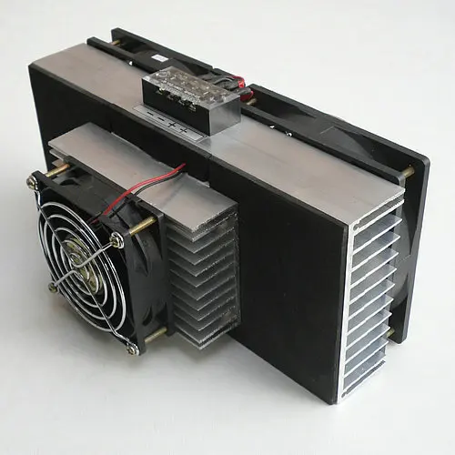 

DIY Electronic Refrigerator Air Conditioner 12v Semiconductor Cooling Chip Pet Living Body Cooling Air Radiator Cooler