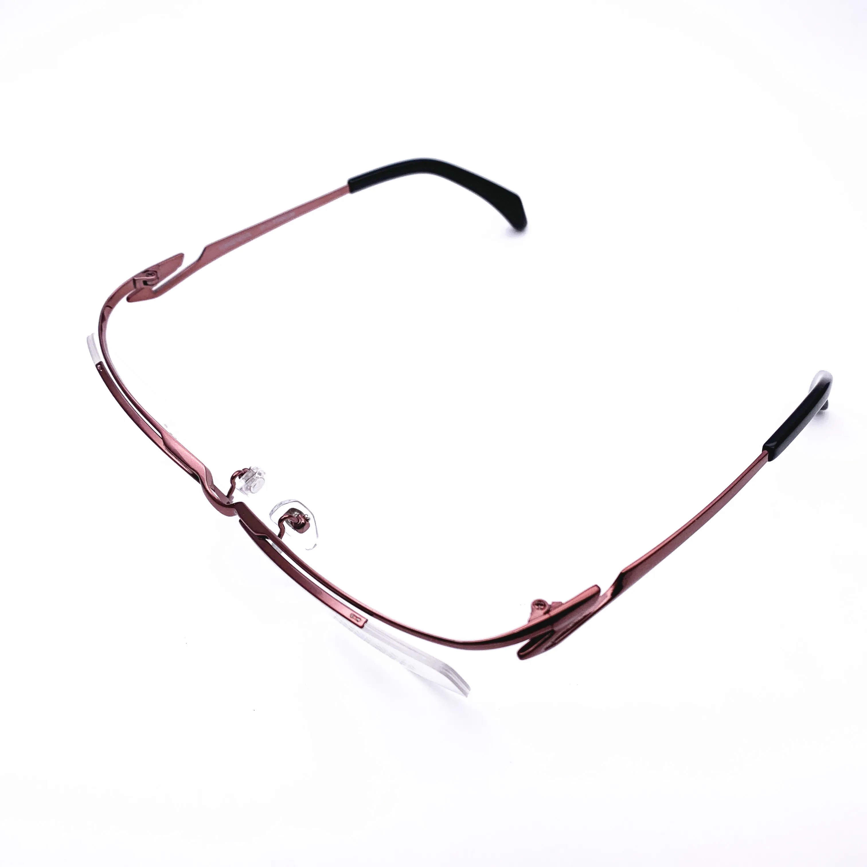 Belight Optical Japan Sharp Design Business Titanium Half Rimless Frame uomo occhiali da vista occhiali da vista TI8037