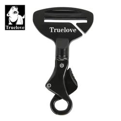 Truelove Car Seat Belt Safety Buckle Belt Collar or Harness Lightweight Aluminum Alloy Portable TLM1992/93