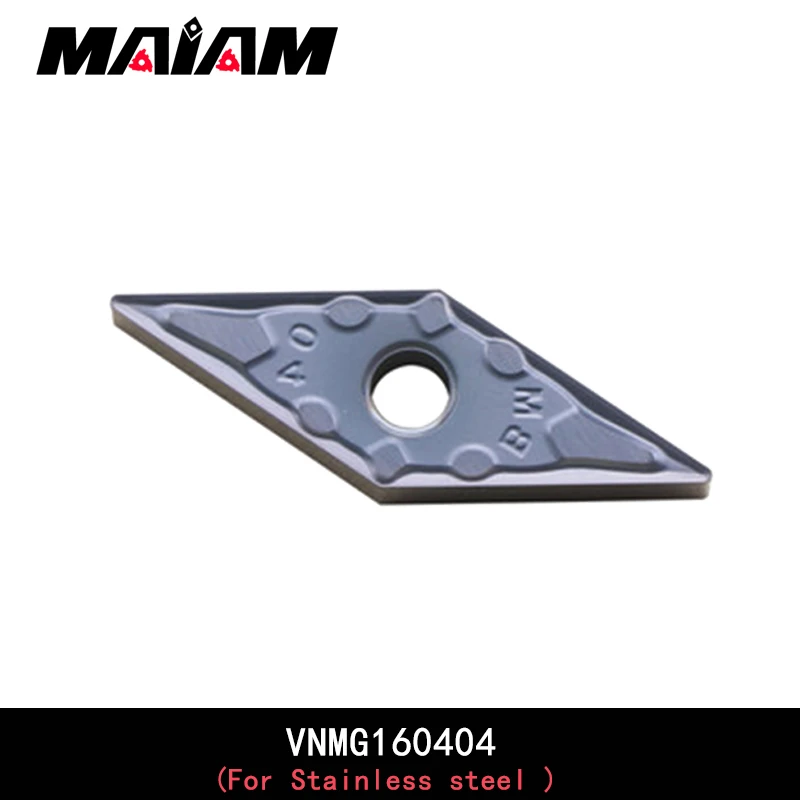 VNMG1604 Rhombus insert VNMG160404 VNMG160408 Stainless steel milling CNC insert(blade) VNMG1604 04 08 BM pattern inserts