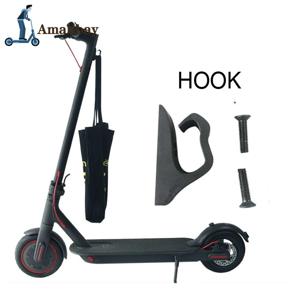 

Electric Scooter Bag Charger Bag Hook for Xiaomi Scooter Mijia M365 1S M365 Pro Hook Hanger Helmet Bag Claw Skateboard Part