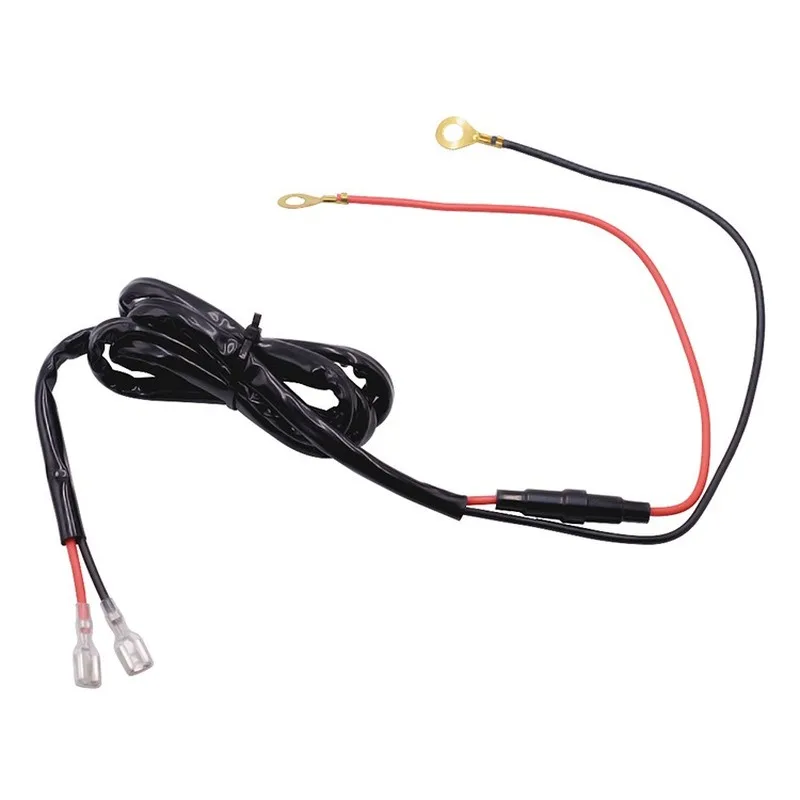 With 20A Fuse Holder 60cm Wire for Car USB Adapter Motorcycle Cigarette Lighter Fuse Tube Fuse Casing Power Wire Connector Cable