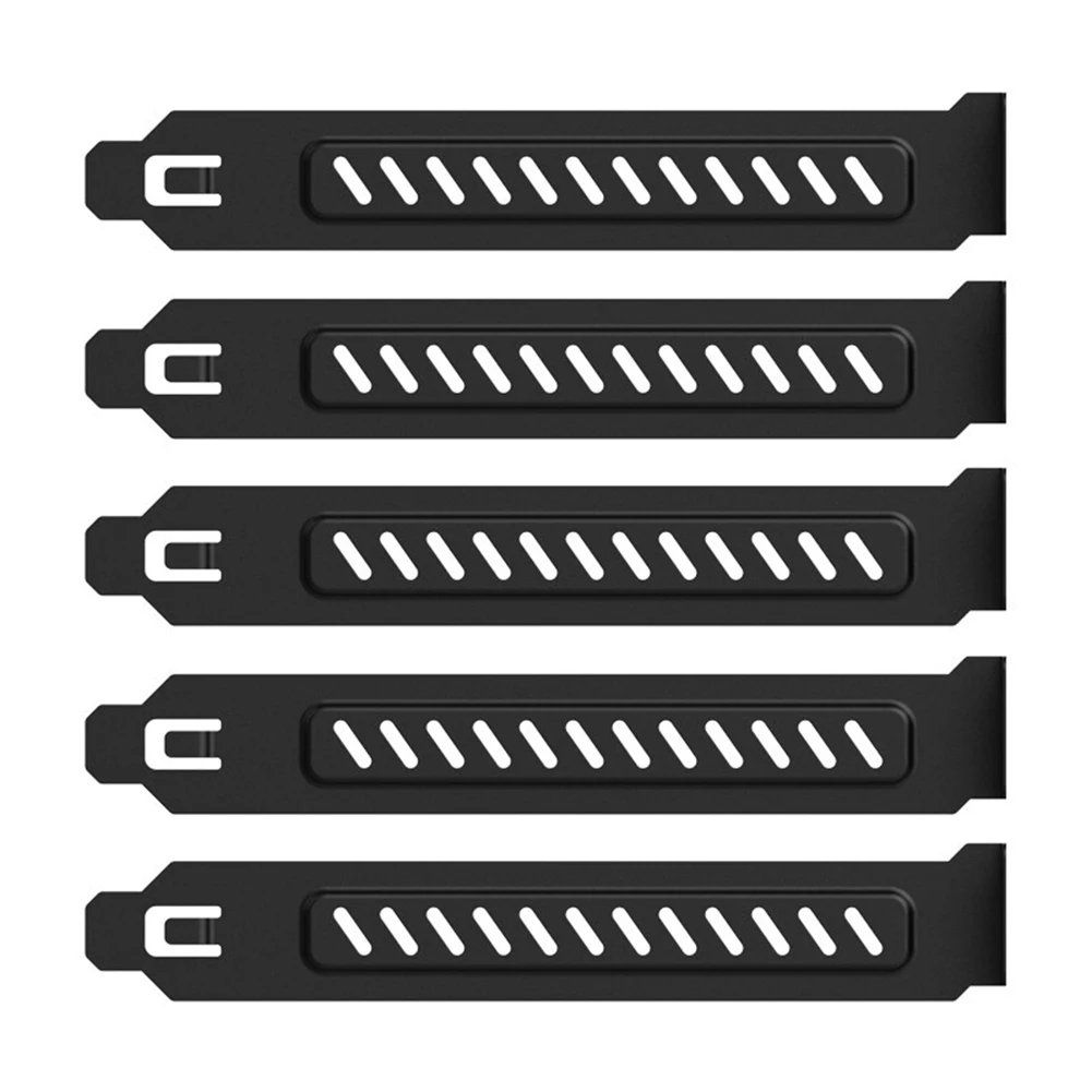 

5 шт. PCI перегородка для рассеивания тепла компьютер ПК чехол пылезащитный Расширенный графический слот для карты крышка пластина