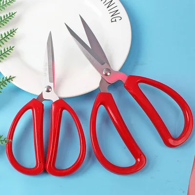 Stainless steel household scissors, daily necessities wholesale large, medium and small multifunctional kitchen scissors