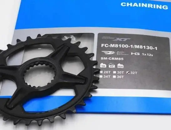 deore xt M8100 M8130 chainring SM-CRM85 12S chain ring plate crankset