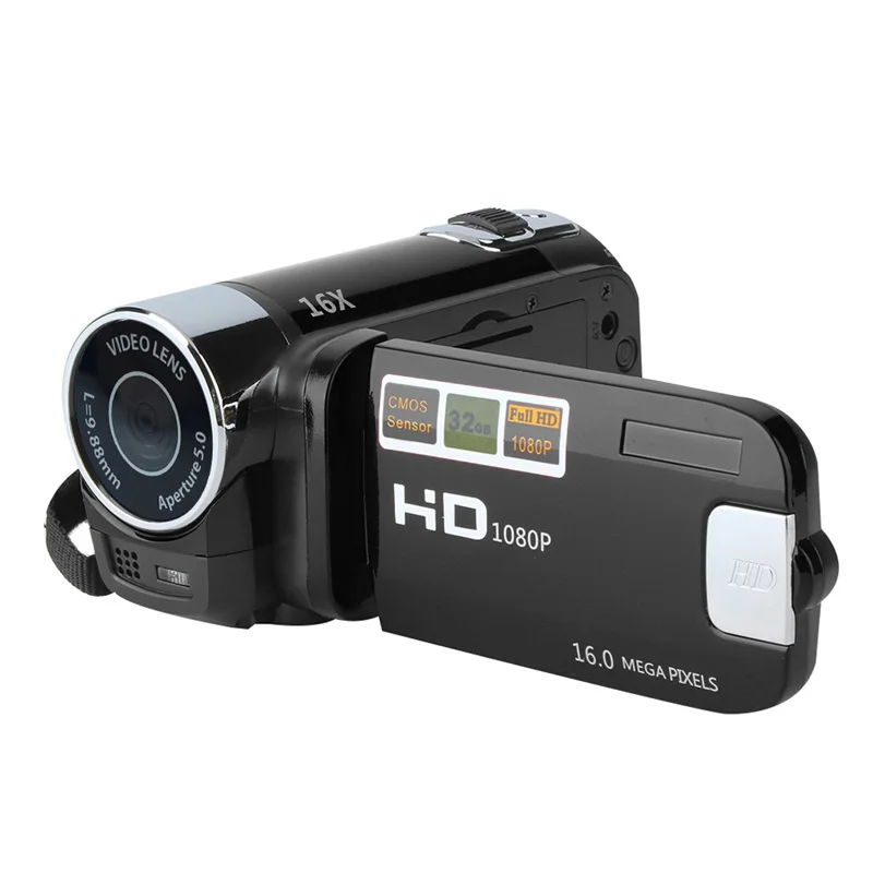 Camcorder Camcorder Photography Digital Full HD 1080P Camcorder LCD Screen Suitable for Video GDeals with Anti Shake Function