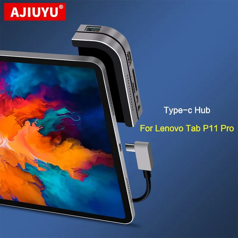 AJIUYU USB C HUB for Lenovo Tab P11 Pro 11.5